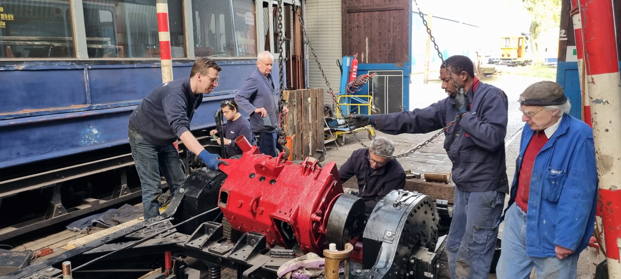 Museum Tramway volunteers
