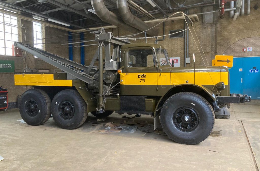 Mack 75 kraanwagen