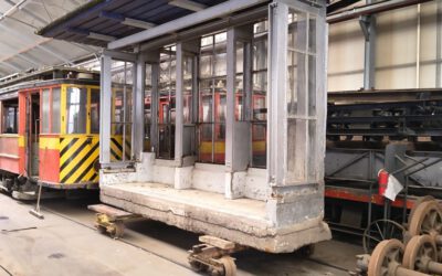 Vintage tramstop