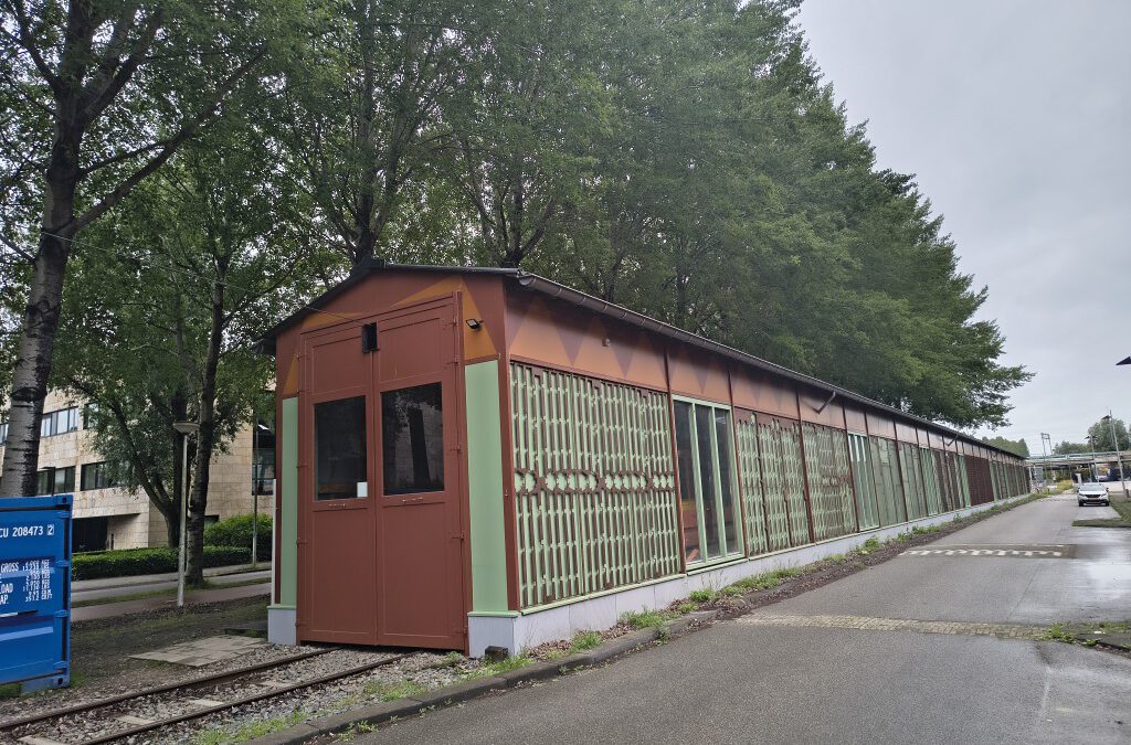 Temporary tramdepot