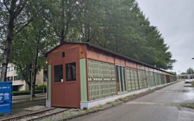 Temporary tramdepot