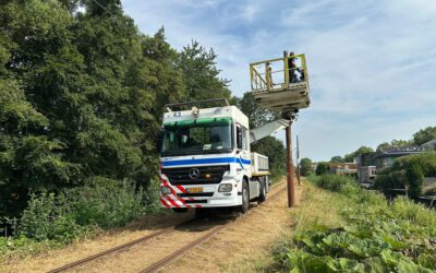 Bovenleiding reparatie